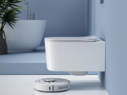 Hangend rimless toilet - Portland - Glans wit - 53x38x32cm