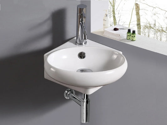 Toilet fontein - Dent Glans wit - 37x37x14cm