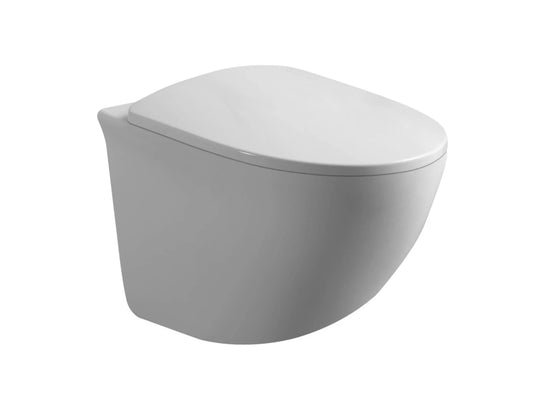 Hangend rimless toilet - Nevada Glans wit - 54x36x36cm