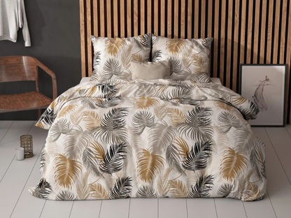 COMFY®  Feather District Dekbedovertrek Zand - 240 x 200/220