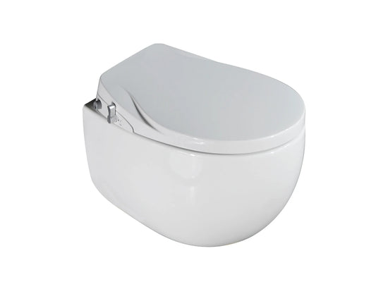 Hangend rimless toilet - Bidet - Fresno Glans wit - 43x37x36cm