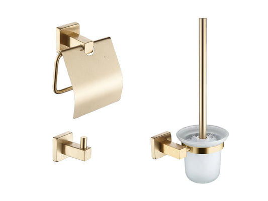 3-delig toiletaccessoires set - Duke