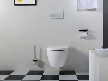 Hangend Toilet - Jama Randloos Compact - Dikke Softclose Zitting