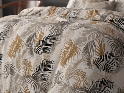 COMFY®  Feather District Dekbedovertrek Zand - 240 x 200/220