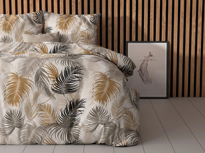 COMFY®  Feather District Dekbedovertrek Zand - 240 x 200/220