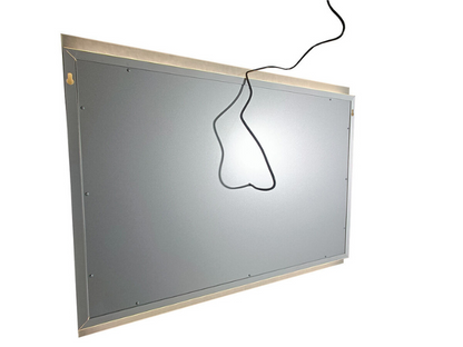 LED Badkamerspiegel Riga - Spiegelverwarming - 90x70cm