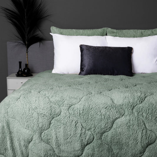 COMFY® Lazy Teddy Dekbed Groen