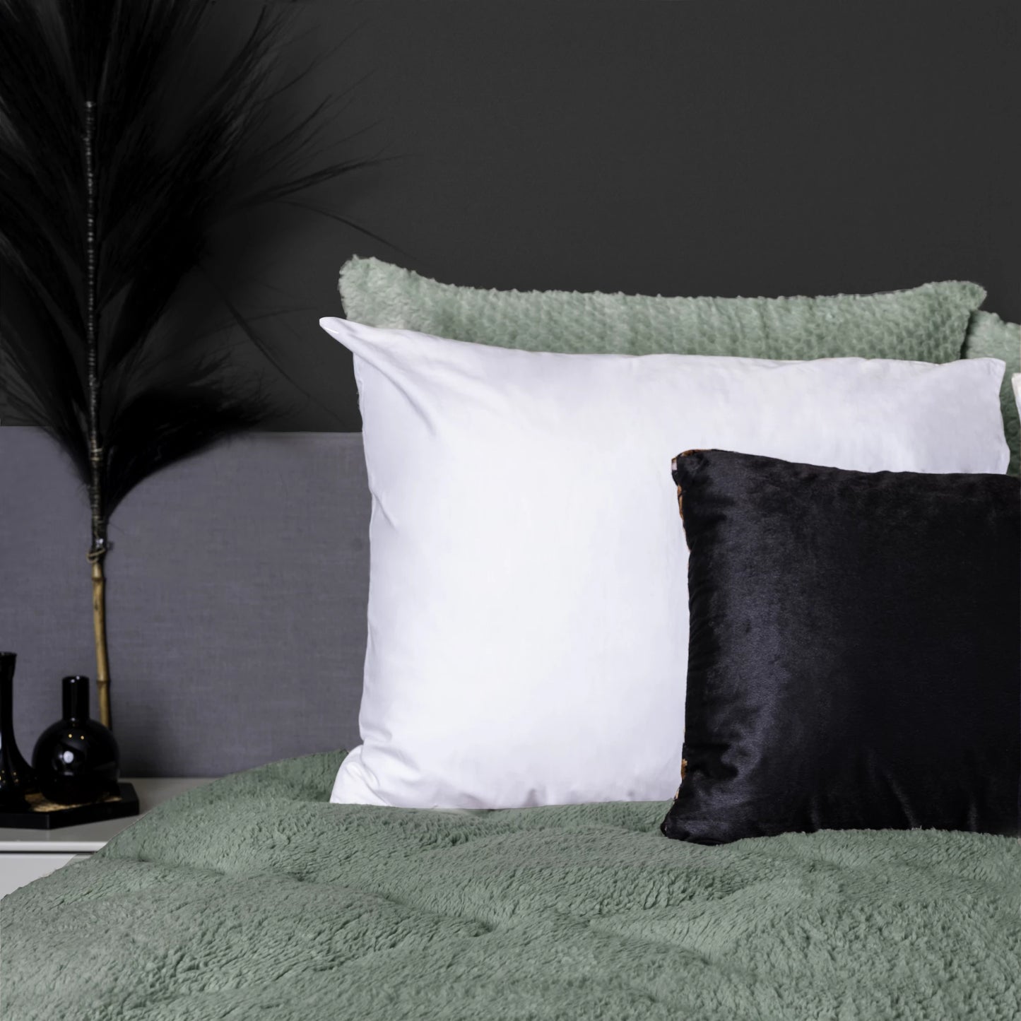 COMFY® Lazy Teddy Dekbed Groen