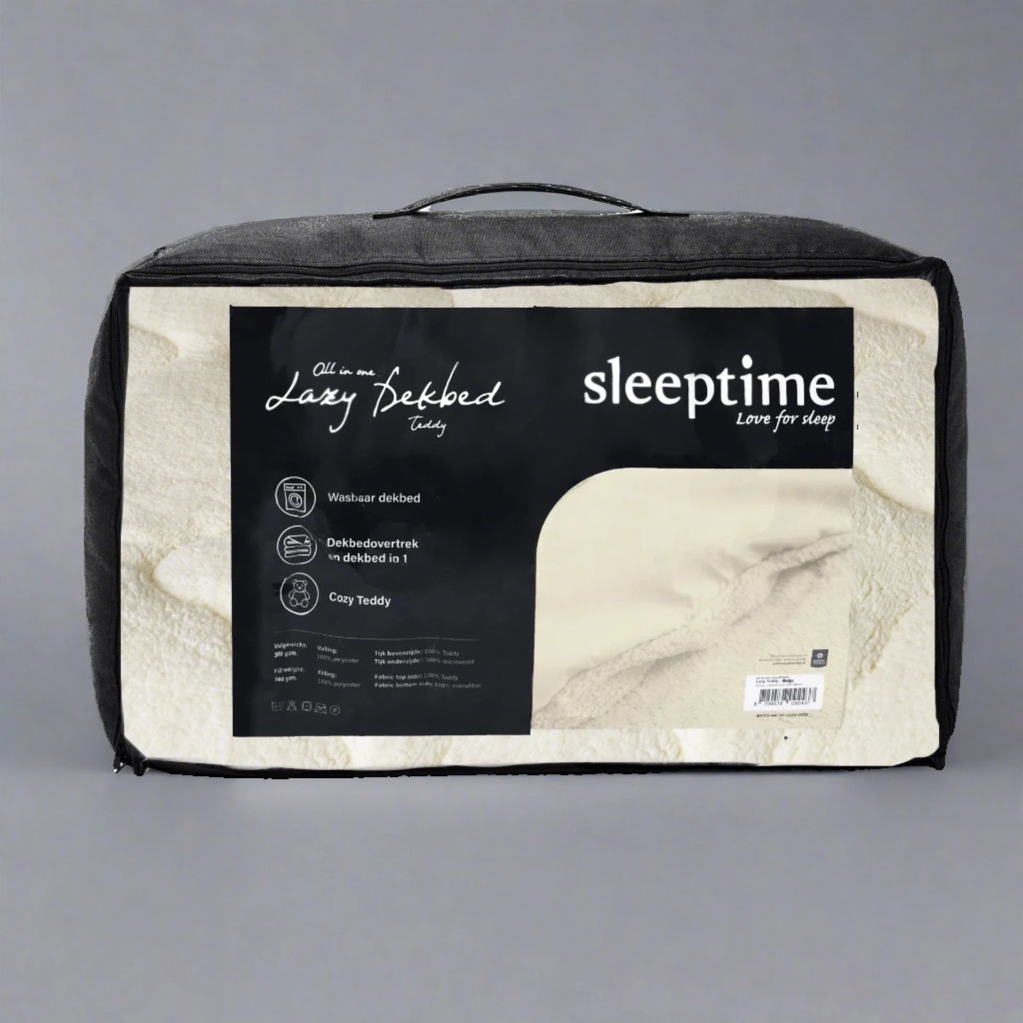 COMFY® Lazy Teddy Dekbed Crème