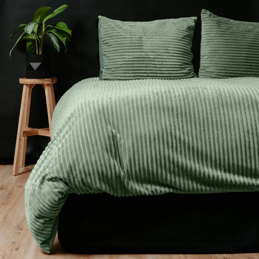 COMFY® Teddy Deken Groen